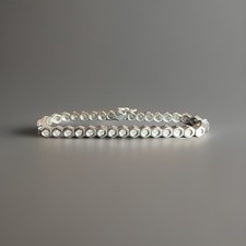 Bracciale Tennis Oro Bianco