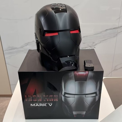Casco autoking iron man nero - man,