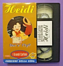 VHS Animazione Grandi Cartoni 40 Heidi Dov'e' Cip? Videocassetta (V161)