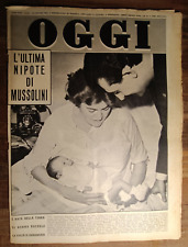 Anni 50/60 Rivista Oggi con Annamaria Mussolini-20061