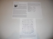 Tandberg TD20A/20A-SE Open Reel to Reel 1979 Recensione 3 Pgs, Test+Specifiche, Articoli