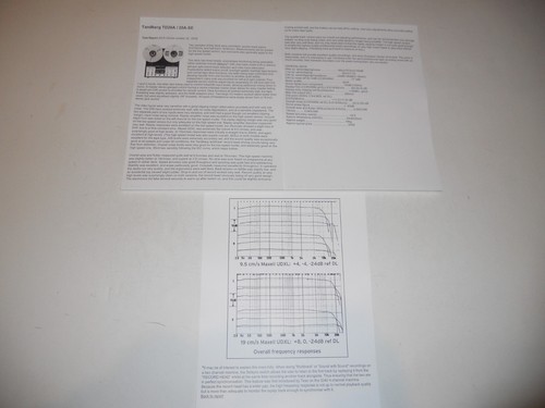 Tandberg td20a 20a open - td20a/20a-se,
