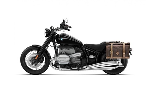 Borsa moto sinistra marrone - borsa, ex