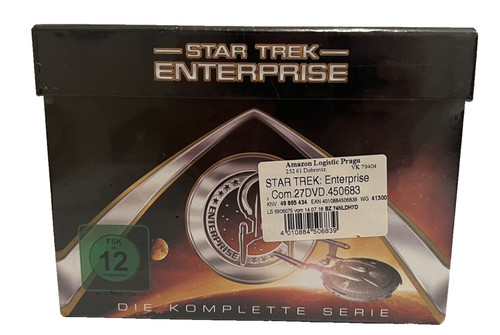 Dvd box star trek - dvd, enterprise