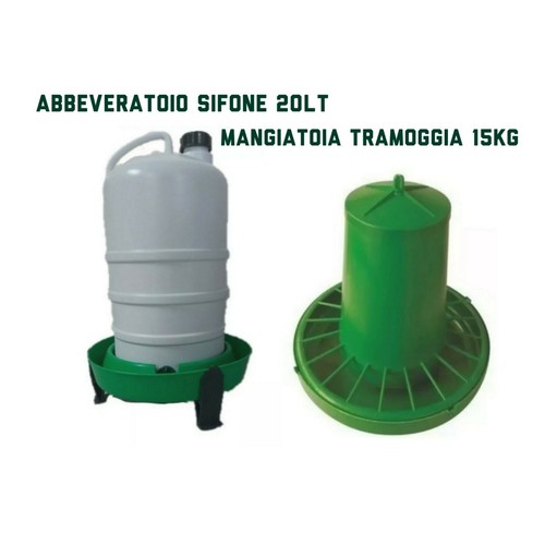 Mangiatoia tramoggia per - 15,