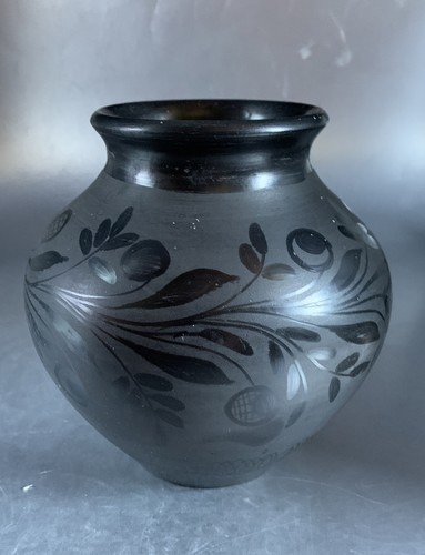 Vaso ceramica nera - vaso,