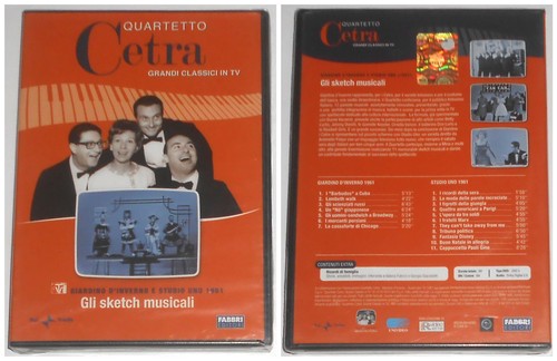 Quartetto cetra grandi - cetra,