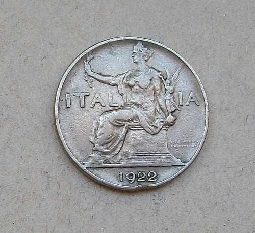 Buono lira 1922 vittorio - da, 1922,