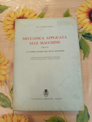 Meccanica applicata alle - meccanica,