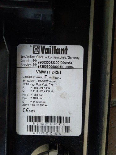 Componenti vaillant turboblock - componenti,