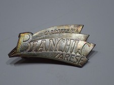 BIANCHI & C. CARROZZERIA VARESE FREGIO STEMMA EMBLEMA LOGO BADGE VINTAGE