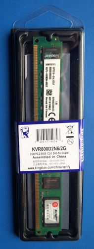 Memoria ram kingston ddr2 - kingston,