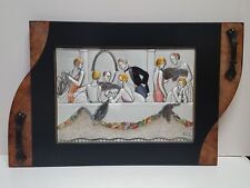 VASSOIO CON BASSORILIEVO IN