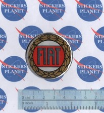 FIAT 3D STICKER VINTAGE AUTO TUNING AUTOCOLLANT STICKER ORIGINALE