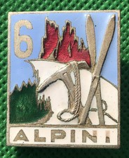 Distintivo fregio alpino - fregio,