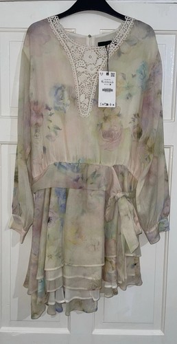 Abito zara multicolore stampa - multicolore,