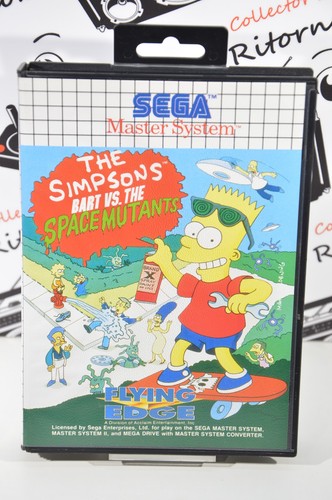 The simpsons sega master - simpsons,