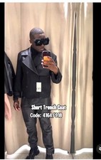 ZARA KALTA TRENCH COAT UOMO