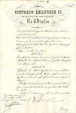 Documento firmato Vittorio