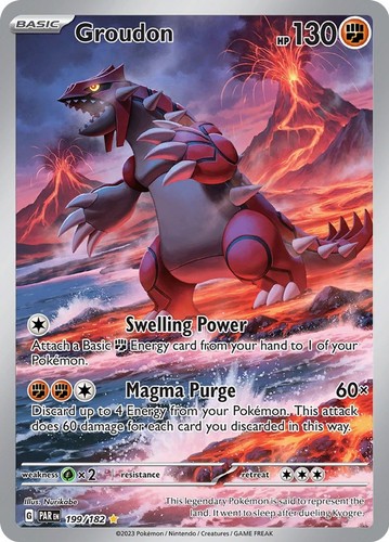 Groudon 199 182 - groudon, pokemon