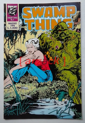 Swamp thing comic art - comic, 1994