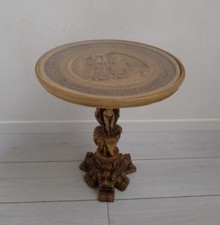 ✅ MERAVIGLIOSO ANTICO TAVOLINO DISIMPEGNO ORIENTALE CINESE ANTIQUE - 3556