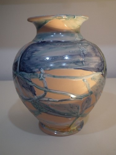 Vaso terracotta smaltata - in,