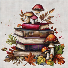 Kit Punto Croce Funghi, Schemi