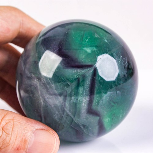 Sfera fluorite arcobaleno - fluorite,