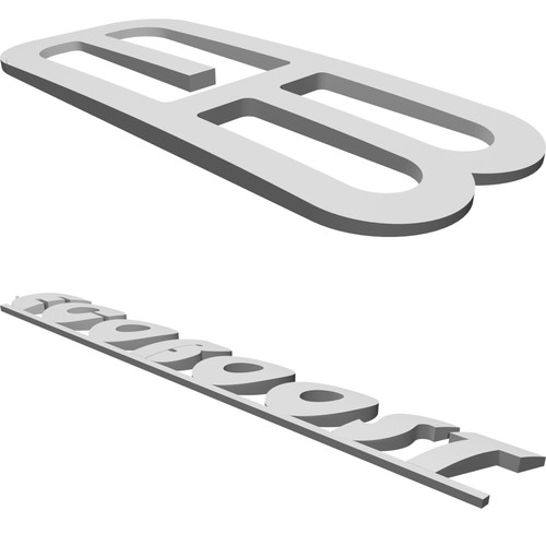 Emblema badge ecoboost per - emblema,