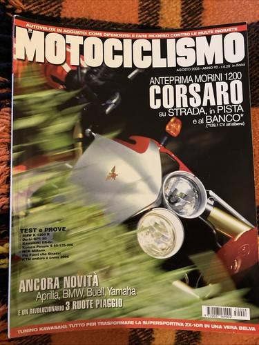 Motociclismo agosto 2005 - motociclismo,