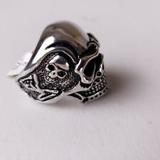 Anello Uomo Teschio Acciaio