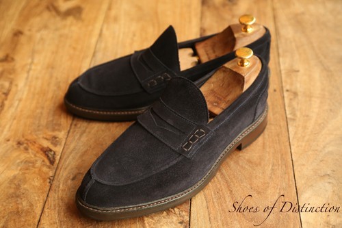 Tricker adam blue suede - adam,