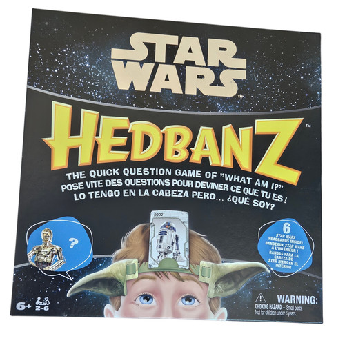Star wars hedbanz gioco - star, da