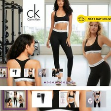 Set bralette leggings donna - e,