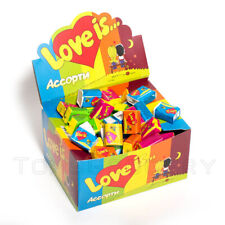 LOVE IS... SAPORI MISTI SCATOLA SIGILLATA 100 PZ Bolla Assortita Regalo San Valentino