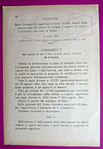 Roma regio decreto - roma-regio,
