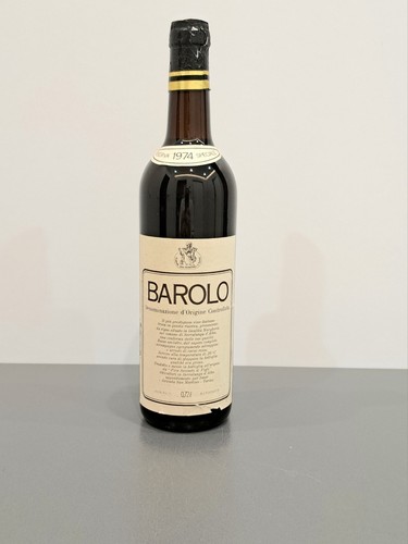 Barolo riserva speciale - riserva, 1974