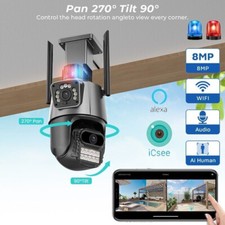Telecamera IP 8MP 4K esterno