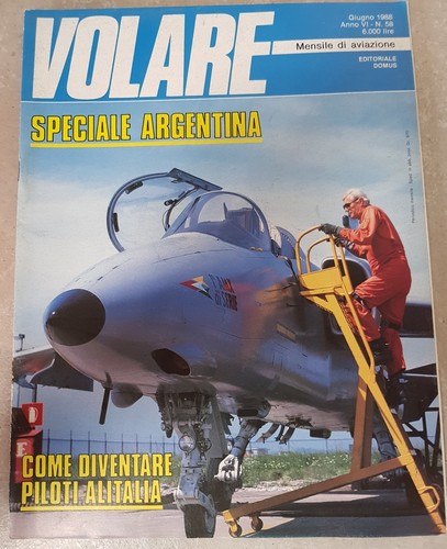 Rivista volare giugno - volare, 1988