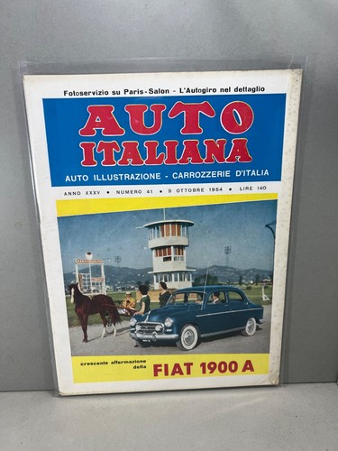 Auto italiana ottobre - n,