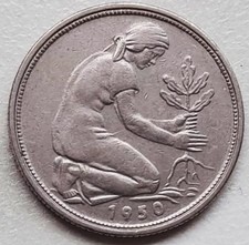 J.379 BRD 50 Pfennig Banca dei