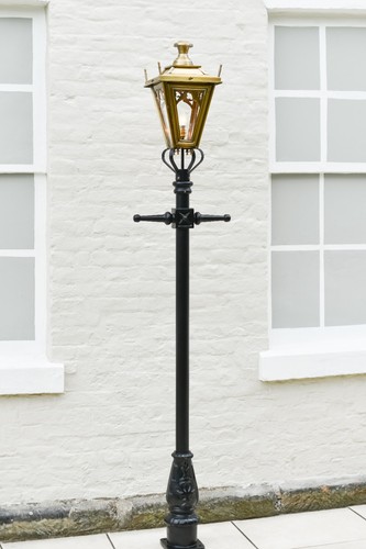 Lampione gotico ottone - , antico