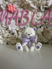 Candela Orsetto In Cera Di Soia. Colore E Fragranza Personalizzabile