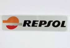 Repsol Racing Adesivo Sticker 9 x 2 cm Bianco