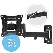 Supporto TV da Parete Supporto LCD Plasma Inclinabile Girevole LED 3D 14 - 30 Pollici