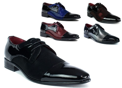 Scarpa stringata uomo nera