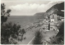 DEIVA MARINA - SAVONA - PANORAMA E SPIAGGIA - VIAGG. 1970 -57235-