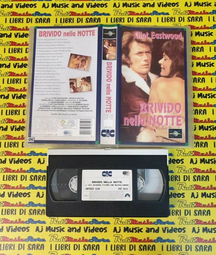 Vhs film brivido nella - brivido, notte