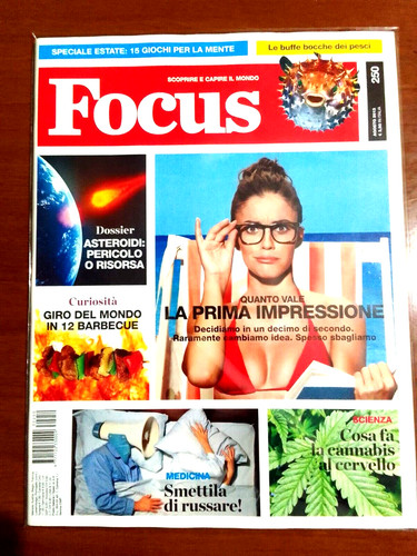 Focus 250 agosto - focus, n°250-agosto